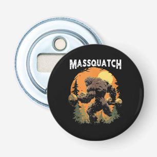 Bigfoot Massquatch Funny Bottle Opener