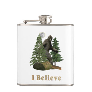 Bigfoot merchandise hip flask