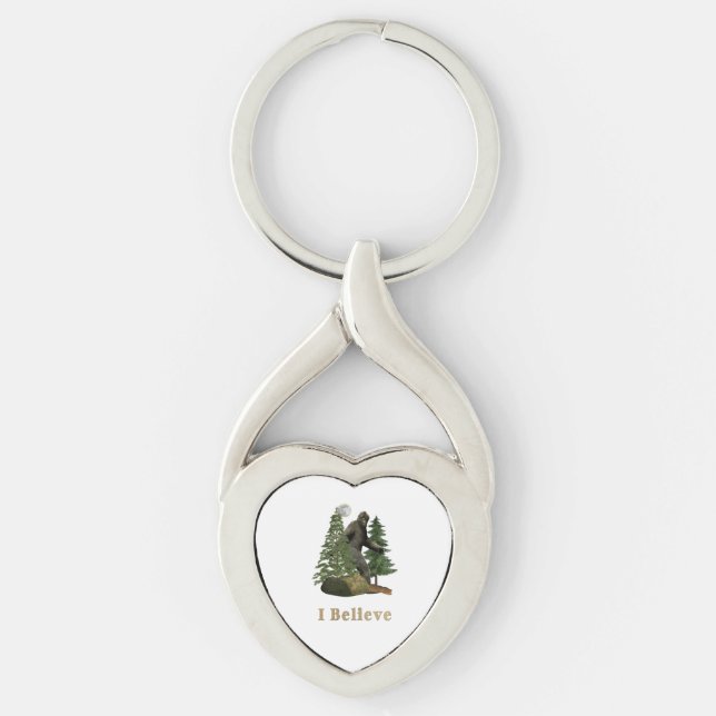 Bigfoot merchandise key ring (Front)
