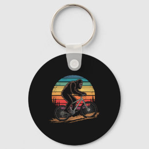 Bigfoot Mountain Bike Funny Mtb Biking Cycling Sas Key Ring