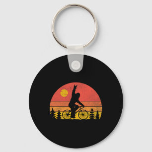 Bigfoot Mountain Bike Funny Mtb Biking Cycling Sas Key Ring