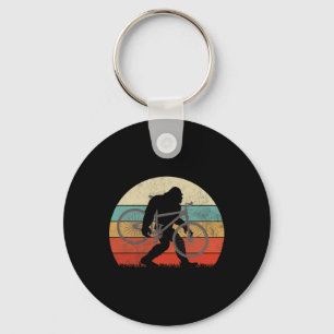 Bigfoot Mountain Bike Funny Mtb Biking Cycling Sas Key Ring