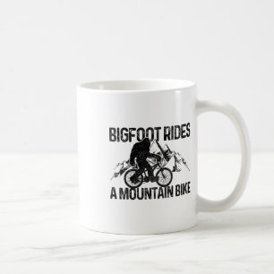 Bigfoot Mtb Downhill Mountain Bike Funny Gift Coffee Mug