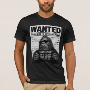 Bigfoot Mugshot  T-Shirt