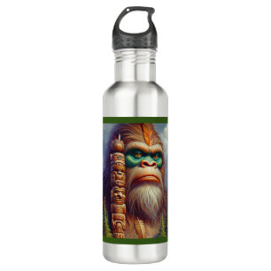 Bigfoot Native American Totem 710 Ml Water Bottle