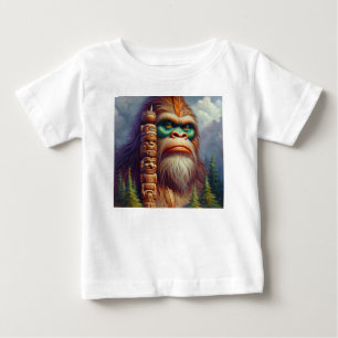 Bigfoot Native American Totem Baby T-Shirt