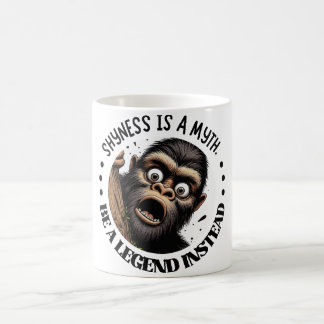 Bigfoot: No More Shyness Coffee Mug