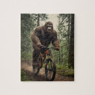 Bigfoot on wheels jigsaw puzzle