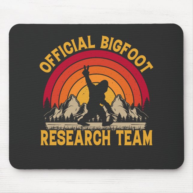 Bigfoot Original Research Team Mouse Pad (Front)
