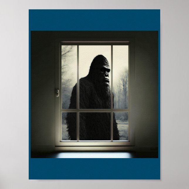 Bigfoot Outside My Window! Poster (Front)