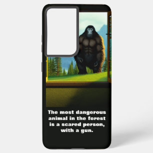 Bigfoot Outside Samsung Galaxy Case
