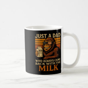 Bigfoot Papa, Just A Dad Who Always Came Back With Coffee Mug