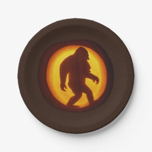 Bigfoot Party Plate – Sasquatch