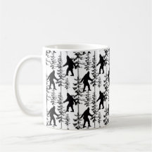 Bigfoot Pattern Mug
