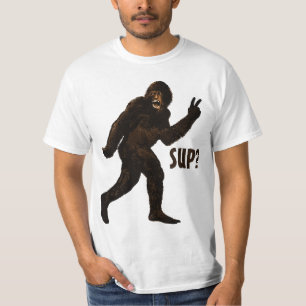 Bigfoot Peace  Sup? T-Shirt