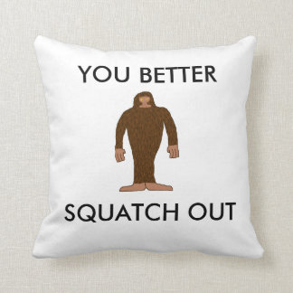 Bigfoot Pillow