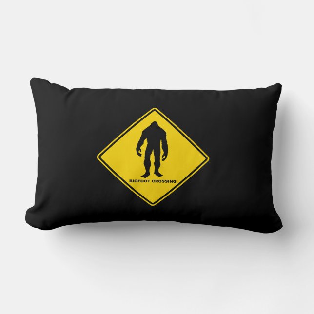 Bigfoot Pillow (Front)