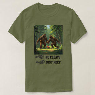 Bigfoot playing football T-Shirt