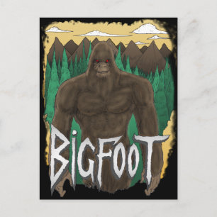 Bigfoot Postcard