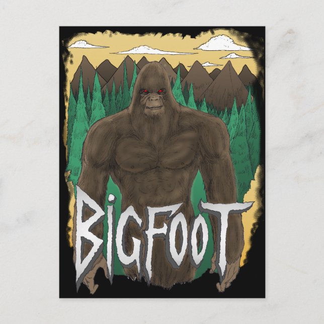 Bigfoot Postcard (Front)