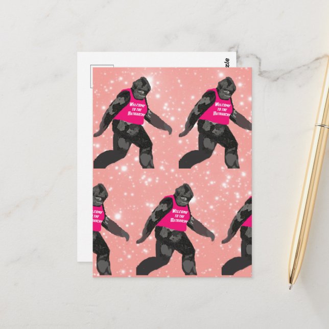 Bigfoot Postcard (Front/Back In Situ)