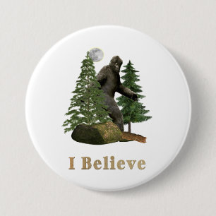 Bigfoot products 7.5 cm round badge