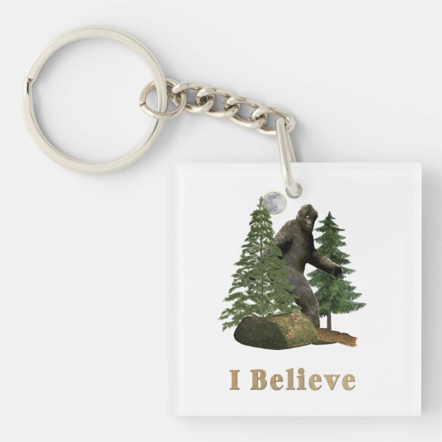 Bigfoot products key ring (Front)