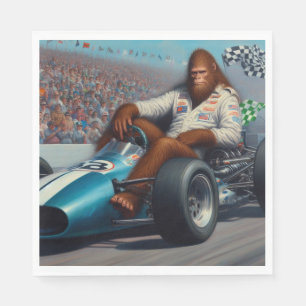 Bigfoot Racecar Napkin