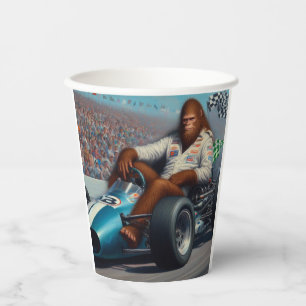 Bigfoot Racecar Paper Cups