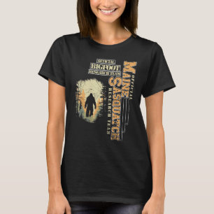 Bigfoot Research Team for Maine Sasquatch Believer T-Shirt