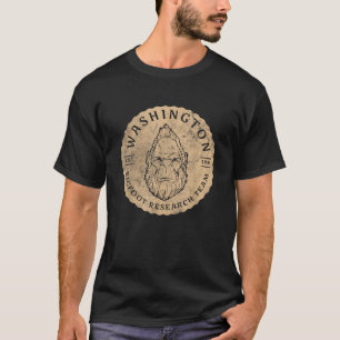 Bigfoot Research Team for Washington Sasquatch Bel T-Shirt
