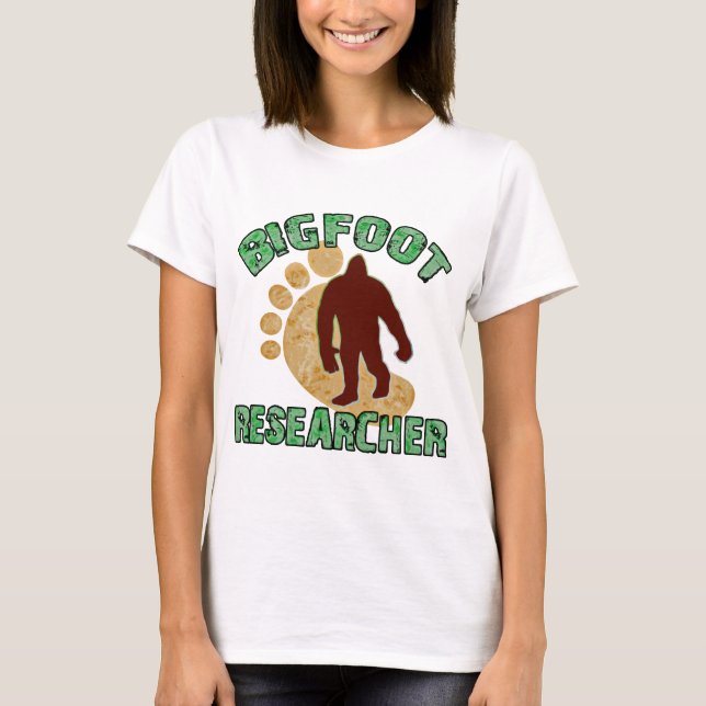Bigfoot Researcher T-Shirt (Front)