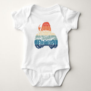 Bigfoot Retro  Baby Bodysuit