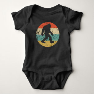 Bigfoot Retro Sasquatch Baby Bodysuit