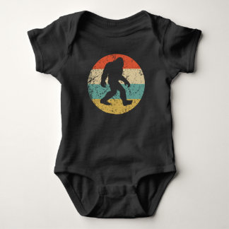 Bigfoot Retro Sasquatch Baby Bodysuit