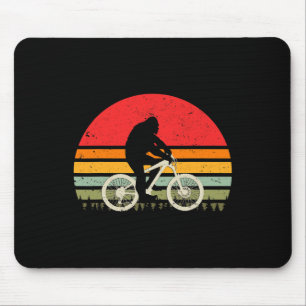 Bigfoot Riding Bike Mtb Mountain Biking Bicycle Cy Mouse Pad