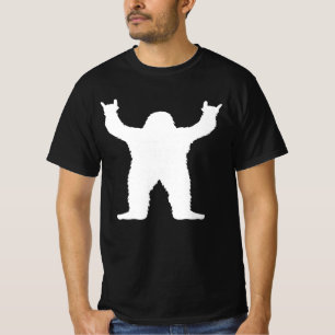Bigfoot Rock On T-Shirt