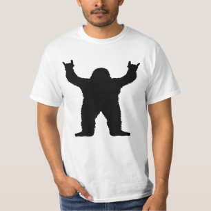 Bigfoot Rock On T-Shirt