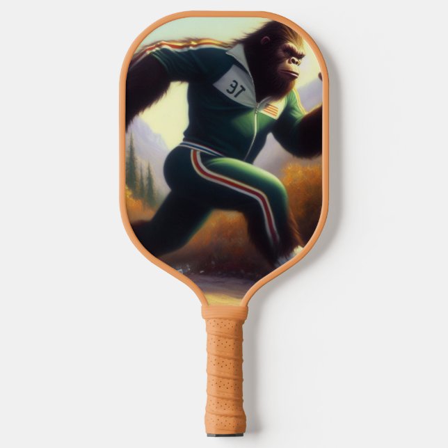 Bigfoot Running Pickleball Paddle (Front)