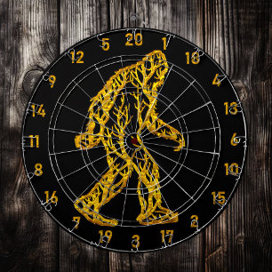 Bigfoot’s Throwing Skills Are Legendary Too Dartboard