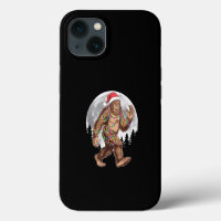 Bigfoot Santa Christmas Tree Lights Xmas Sasquatch