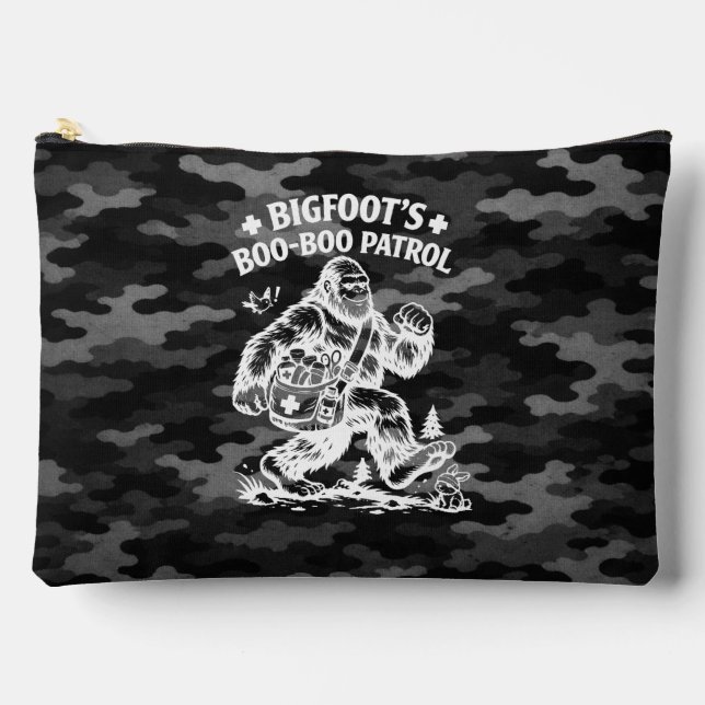 Bigfoot Sasquatch Accessory Pouch (Front)