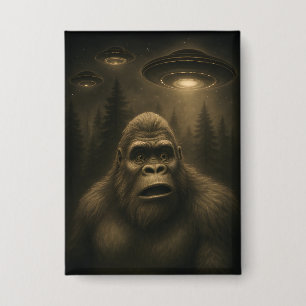 Bigfoot Sasquatch Alien UFO Funny