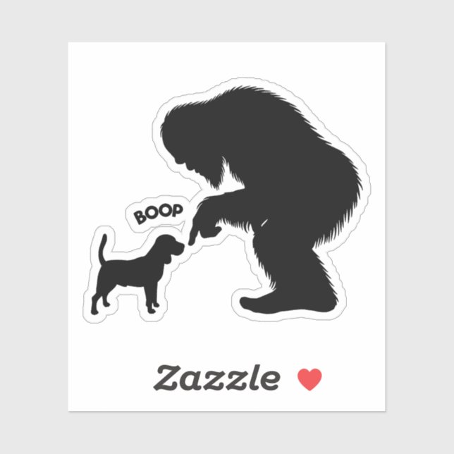 Bigfoot Sasquatch Beagle Boop (Sheet)