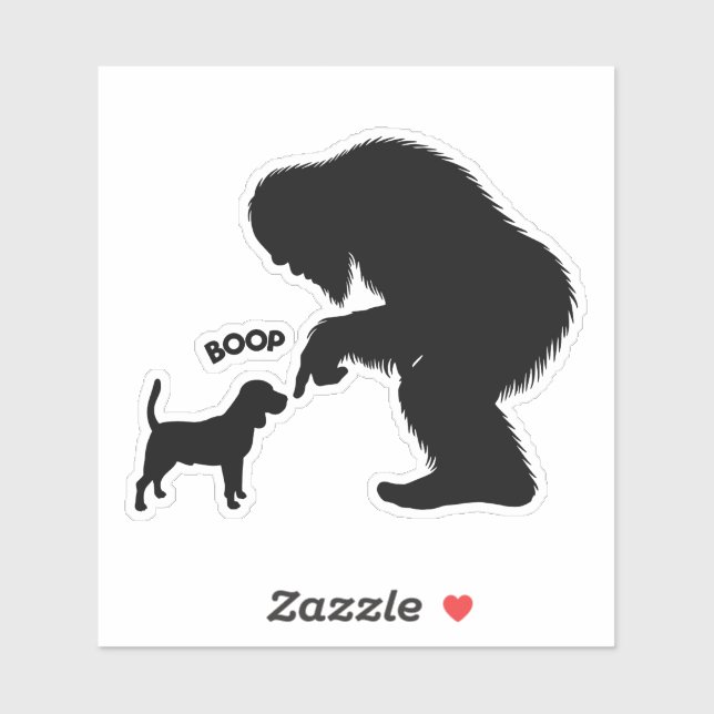 Bigfoot Sasquatch Beagle Boop (Sheet)