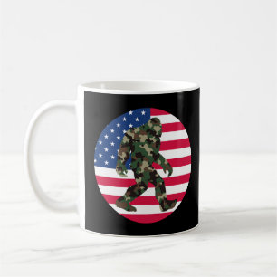 Bigfoot Sasquatch Camo Coffee Mug