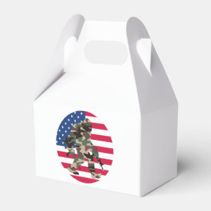 Bigfoot Sasquatch Camo Favour Box