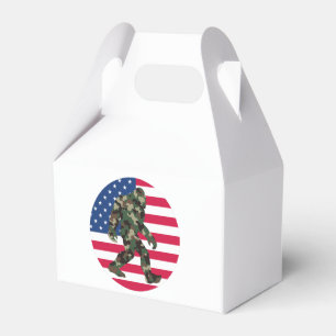 Bigfoot Sasquatch Camo Favour Box