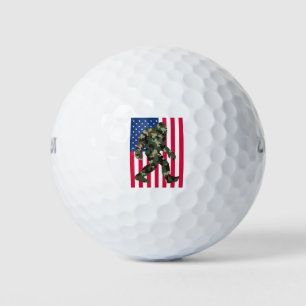 Bigfoot Sasquatch Camo   Golf Balls