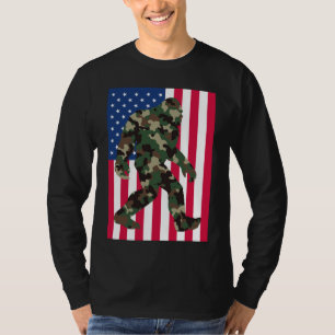 Bigfoot Sasquatch Camo T-Shirt